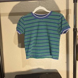ME TO WE - SMALL Blue/Green T-Shirt